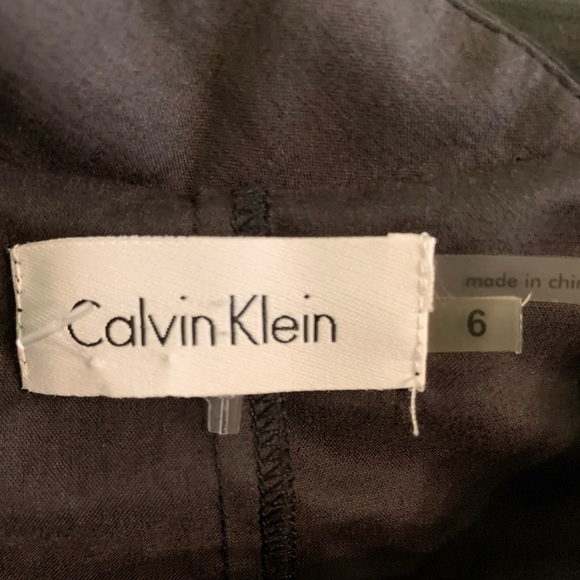 Calvin Klein Size 6 Abstract Print Maxi Dress - Picture 7 of 7